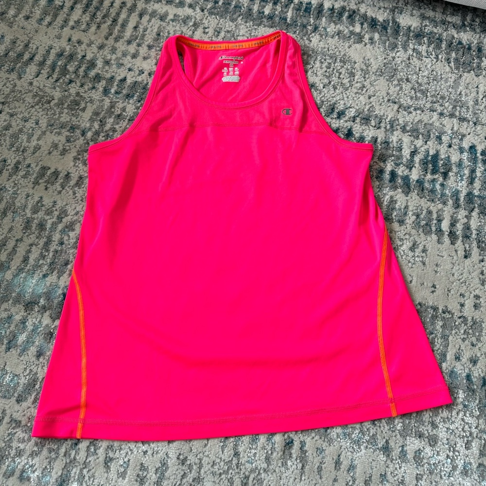 Champion Performax pink tank top. Size XL